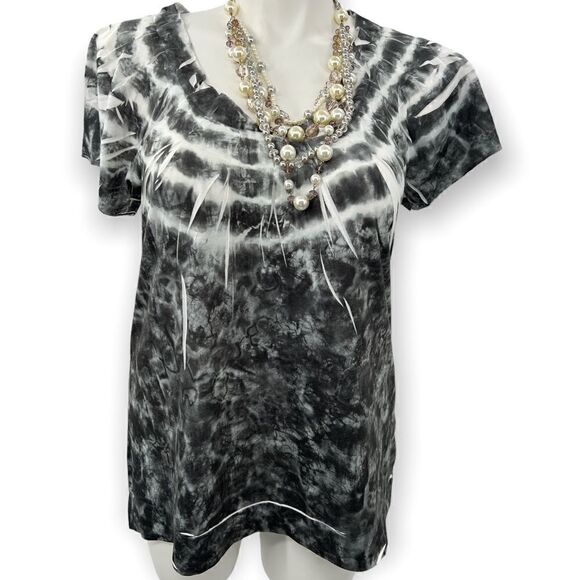 Live & Let Live XL tie dye short sleeve T-shirt - Picture 1 of 5